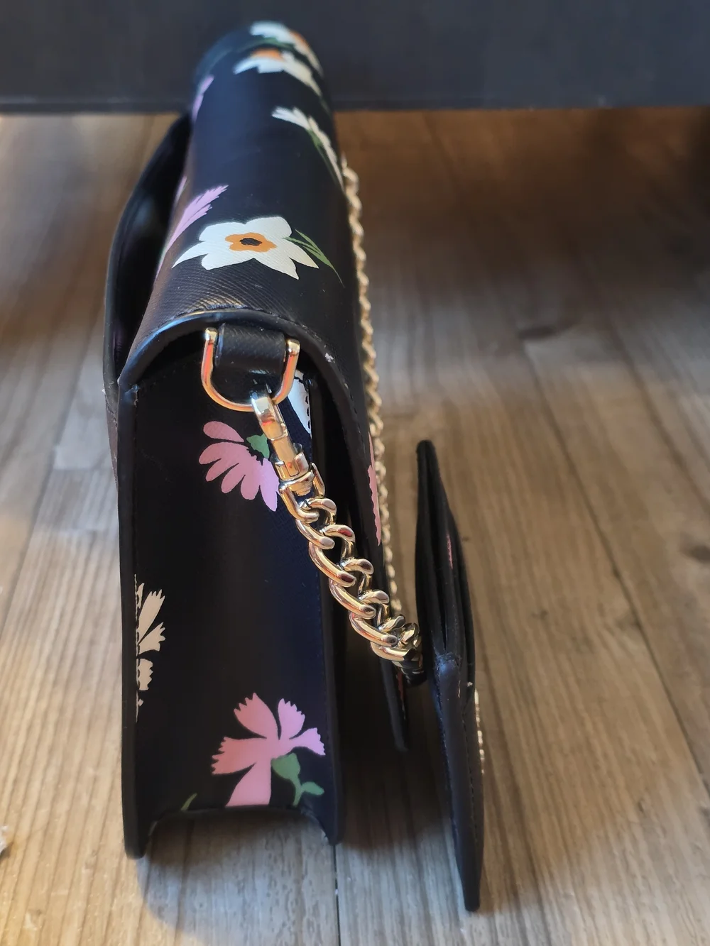 Kate Spade Madison Floral Waltz Flap Convertible Crossbody + Card Holder